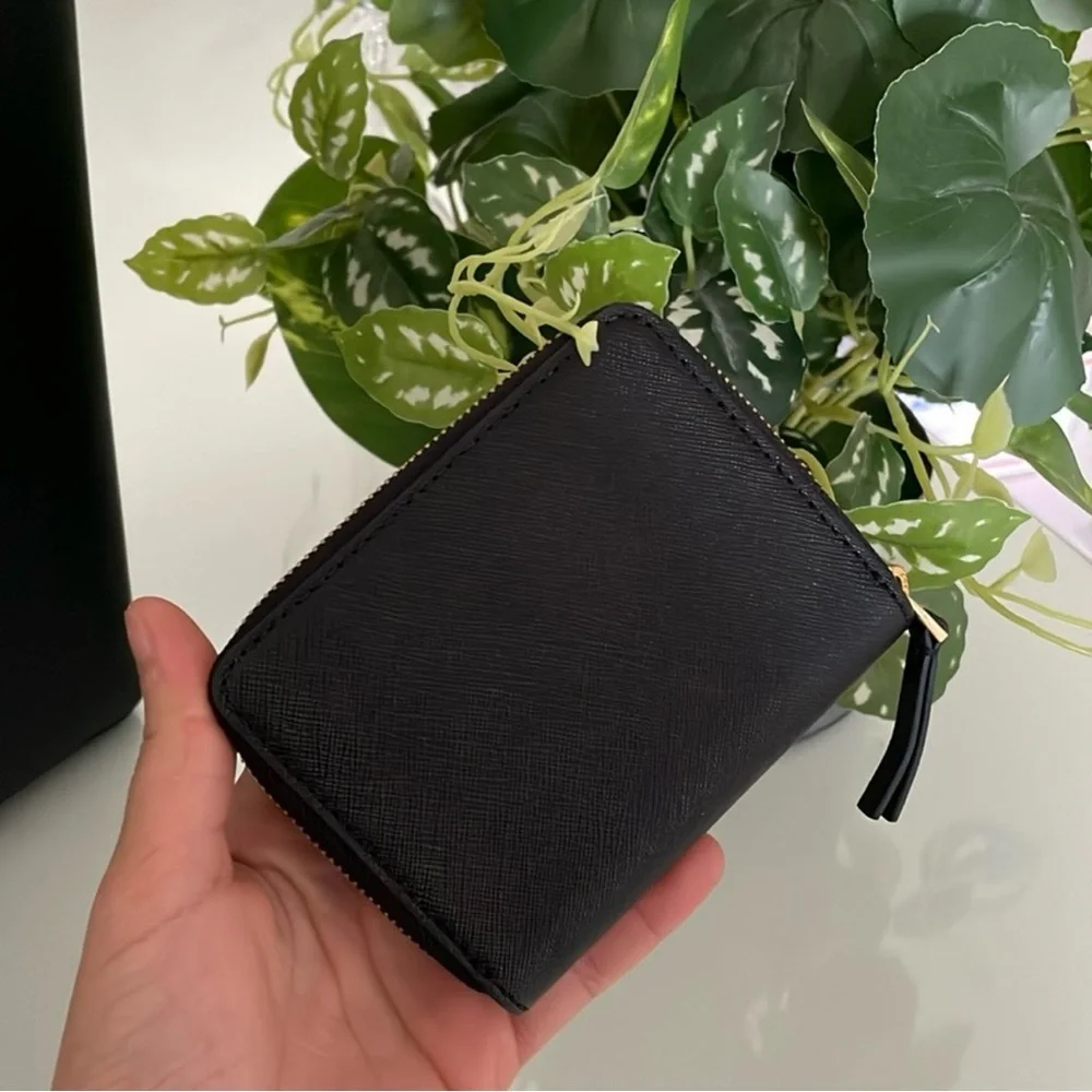 NWT authentic tory burch black tote bag , crossbody & matching wallet - Picture 9 of 14